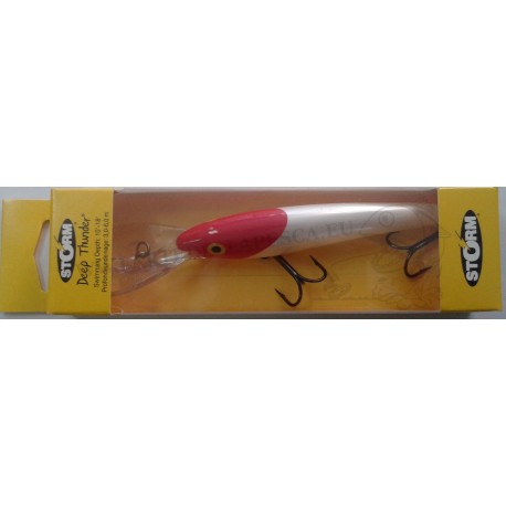 ESCA ARTIFICIALE STORM DEEP THUNDER 11 11CM 28GR FLOATING COL. 375 RED HEAD