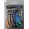 AMO VMC MYSTIC PREDATOR 7348WG BN NICKEL NERO HEAVY DUTY WIDE GAPE SIZE 6/0