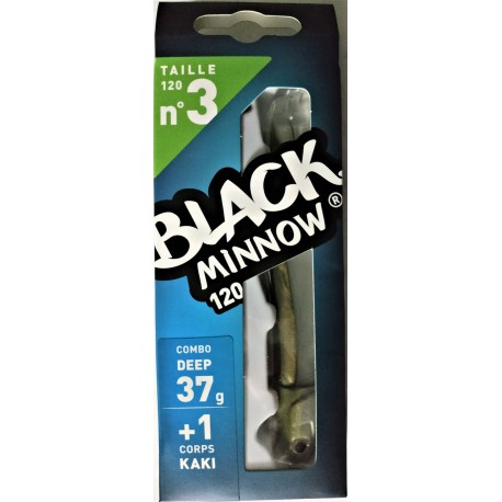 FIIISH BLACK MINNOW 120 COMBO DEEP 37GR KAKI