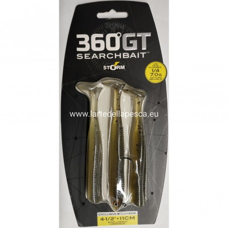 ESCA ARTIFICIALE SOFT BAIT STORM 360GT SEARCHBAIT 11CM SMELT