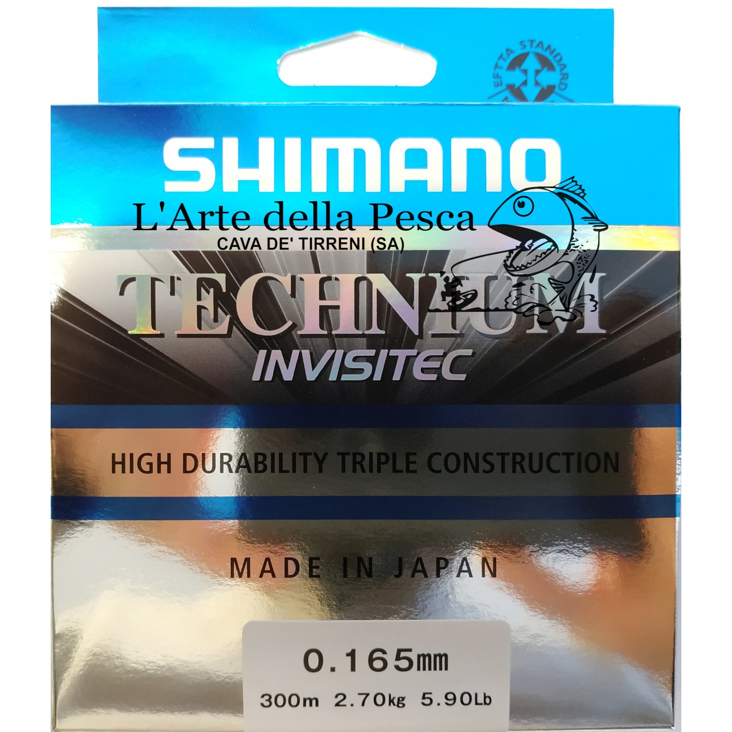 Shimano Technium Invisi invisitec fishing line, 300 m, 0.205 mm