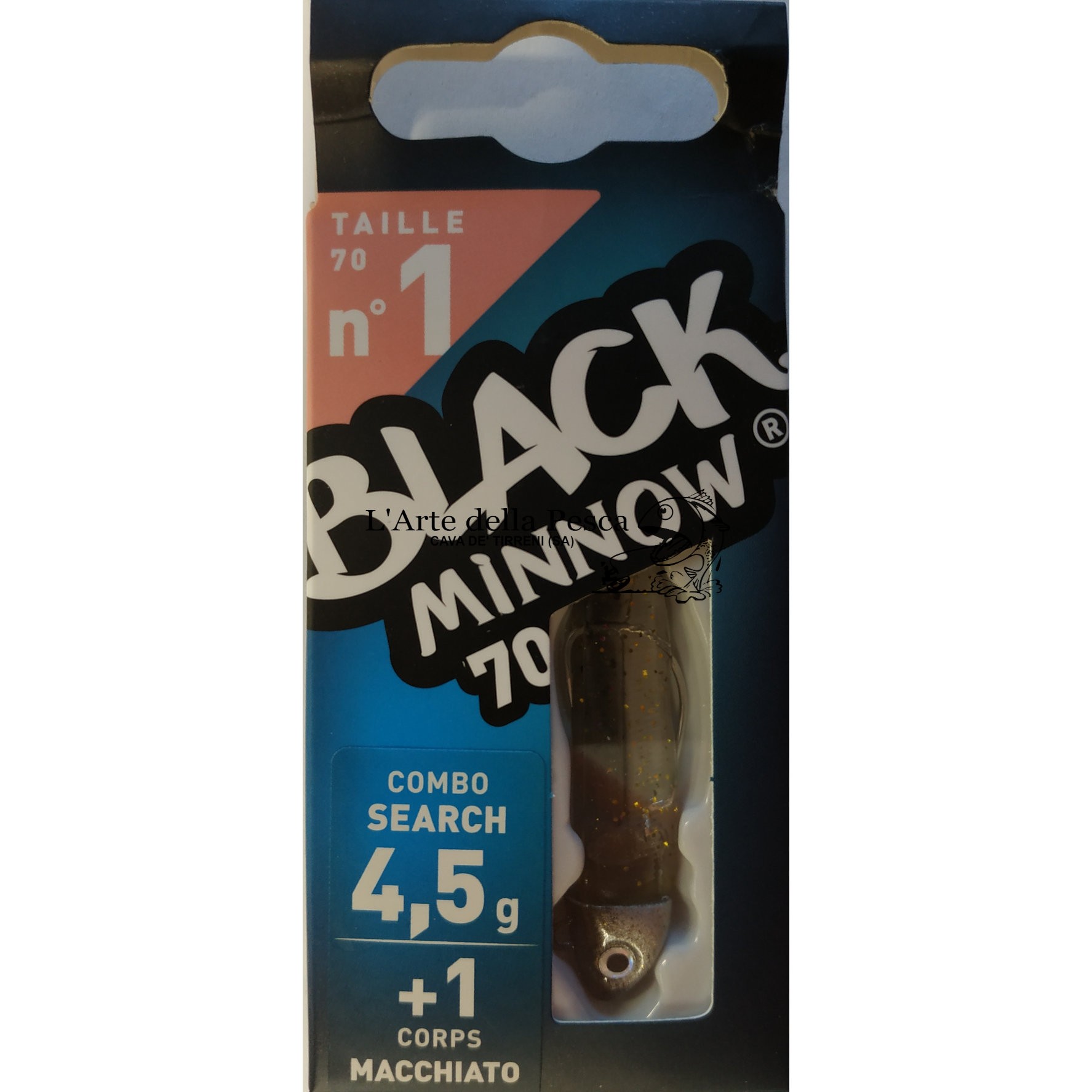 COMBO BLACK MINNOW 70 6gr - Naútica Calviño