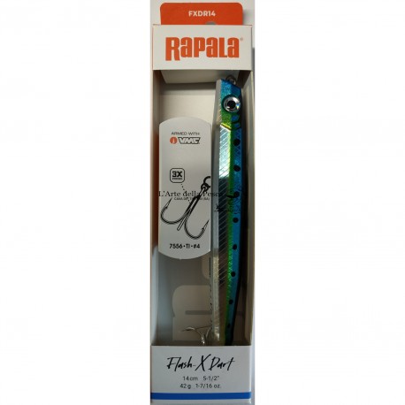 ARTIFICIALE RAPALA FLASH-X DART 14CM 42G SINKING FXDR14 HDBSRD