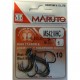 AMO MARUTO BEAK HOOK MS4310 BLACK NICKEL SIZE 1