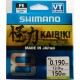 TRECCIATO SHIMANO KAIRIKI 8 150M MANTIS GREEN 0,19MM