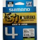 FILO TRECCIATO SHIMANO KAIRIKI 4 150M MANTIS GREEN 0,23MM