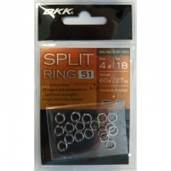 Anellini Spaccati BKK Split Ring-51 Mis. 4