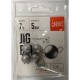 Testina Piombata Lucky John Jig Ball 7g