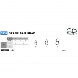 MOSCHETTONE VMC 3538 CRANK BAIT SNAP